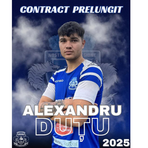 Atacantul Alexandru Dutu și-a prelungit contractul cu echipa brăileană; portarul gălățean David Ochiana, primul transfer confirmat