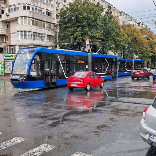 Accident rutier la intersecția Bulevardului Dorobanților