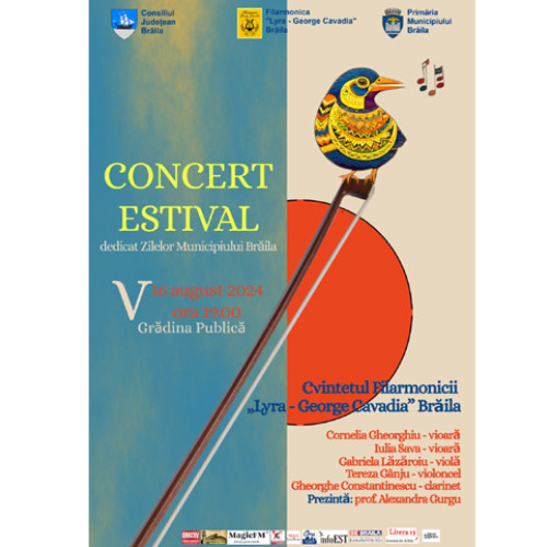 Concert estival la Foisorul din Gradina Publică a Brailei