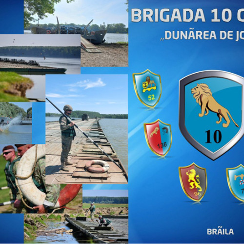 Brigada 10 Geniu din Brăila angajează soldați