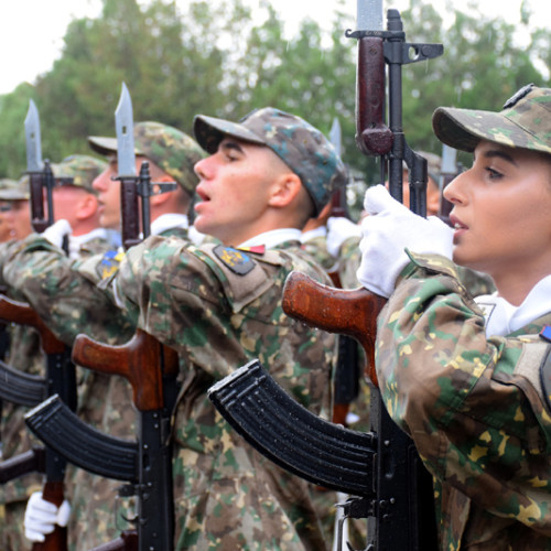 Ceremonie emoționantă pentru depunerea Jurământului Militar la Brigada 10 Geniu și Regimentul 307 Infanterie Marină