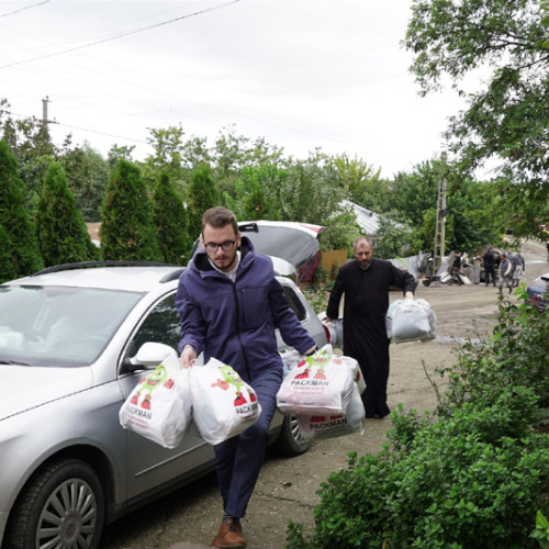 Ajutoare esențiale pentru sinistrații din județul Galați