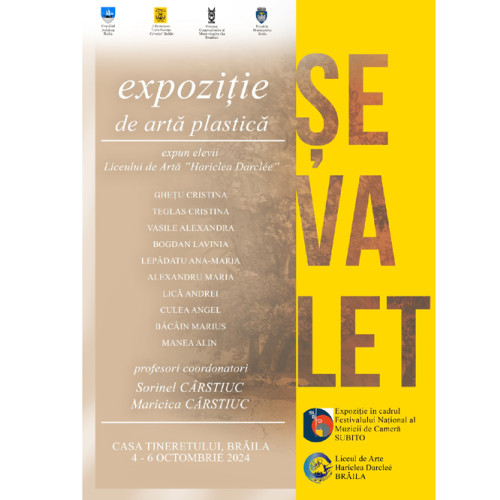 Expoziția de artă plastică SEVALET la festivalul SUBITO