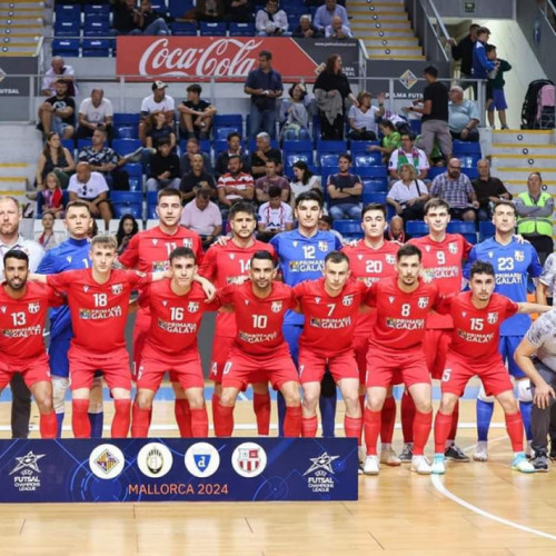 United Galați - Futsal Klub Odorheiul Secuiesc, un meci de fotbal în sală la Brăila