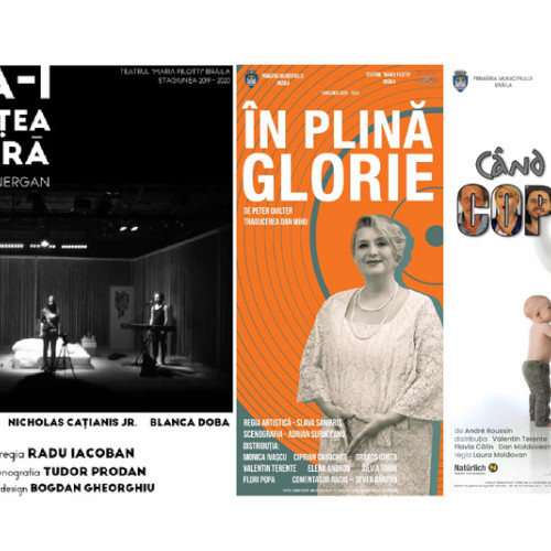 Programul spectacolelor la Teatrul &quot;Maria Filotti&quot; din Brăila pentru luna noiembrie