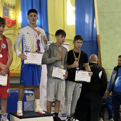 CSM Brăila aduce acasă patru medalii de la Campionatul Național de box pentru cadeți