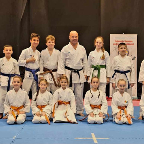 Copiii pregătiți de sensei Daniel Mihai aduc succes clubului Arashi-Do