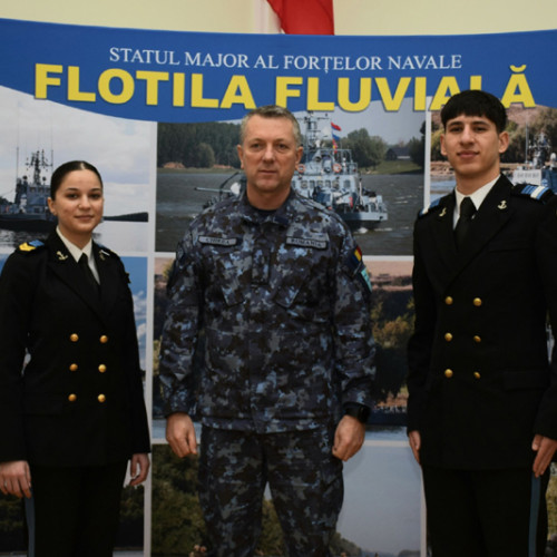 Experiență unică pentru elevii de la Colegiul Național Militar &quot;Alexandru Ioan Cuza&quot; din Brăila