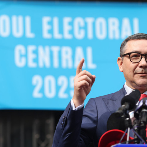 Victor Ponta își anunță candidatura pentru Palatul Cotroceni