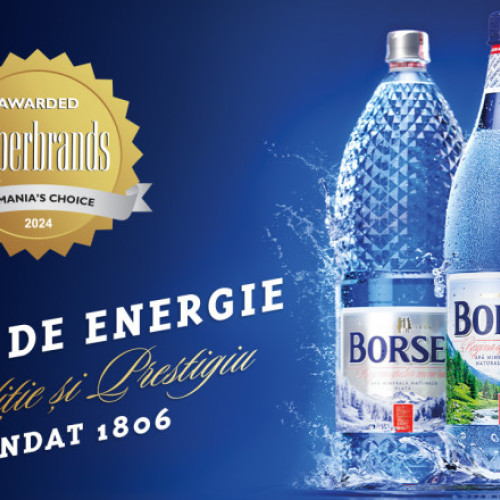 Borsec, desemnat Superbrand în România pentru a opta oară
