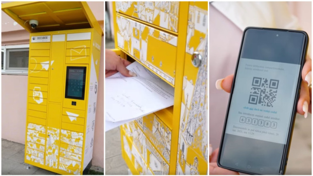 Video Comuna din România în care documentele oficiale eliberate de primărie pot fi ridicate cu cod QR de la DocuBox