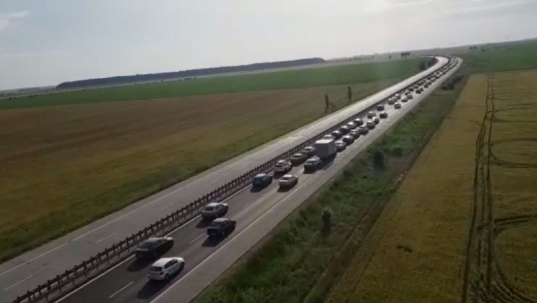 Trafic restricţionat pe Autostrada A2 Bucureşti - Constanţa, ca urmare a unor reparaţii