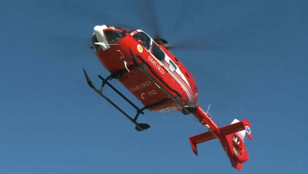 Accident grav pe DN 18, în Maramureș: motociclist preluat de un elicopter SMURD. Traficul în zonă este blocat