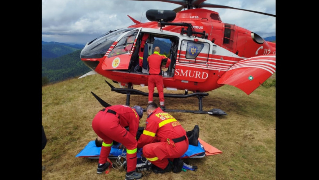 Cioban rănit grav în timp ce încerca să alunge un urs. Petarda folosită la îndepărtarea animalului i-a explodat în mână