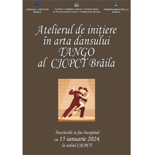 Atelierul de Tango la Centrul de Creație Brăila - Inițiere în Artă Dansului