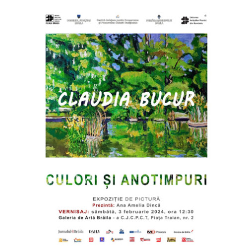 Medic și artistă - Claudia Bucur expune la Galeria de Artă a Centrului de Creație