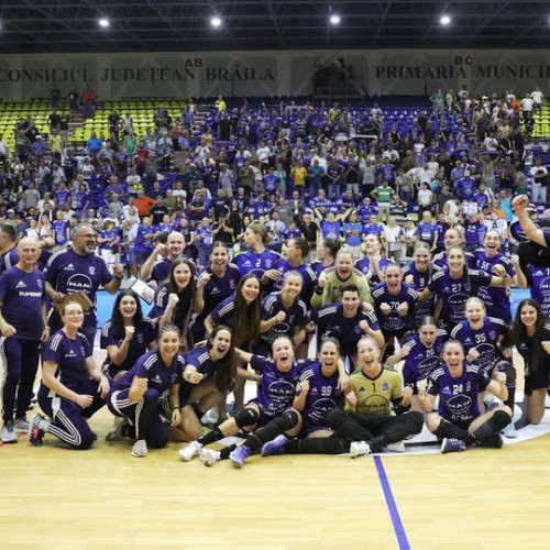 Dunărea Brăila câștigă cu 23-22 în fața SCM Râmnicu Vâlcea