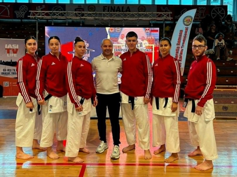 Maria Marcu și Sportul Chiscani strălucesc la Campionatul Național de Karate Tradițional