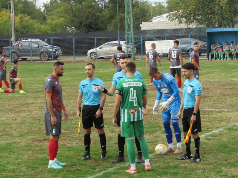 Sepsi OSK 2 învinge în deplasare Victoria Traian, scor 2-1, într-un meci intens în Liga a III-a