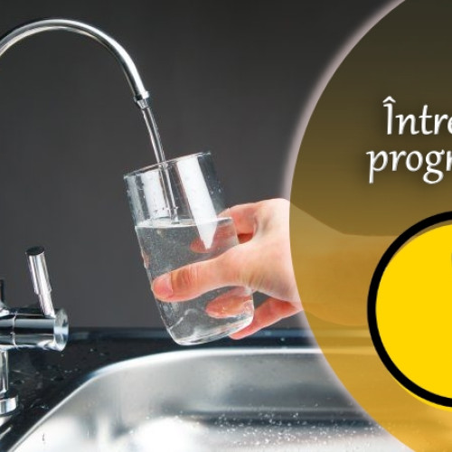 Oprire programată a apei în mai multe zone din Brăila, marți, 4 noiembrie 2025