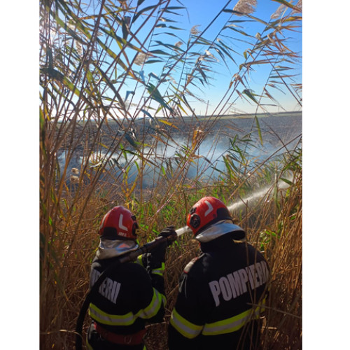 ISU Brăila a intervenit în opt situații de urgență în doar 72 de ore