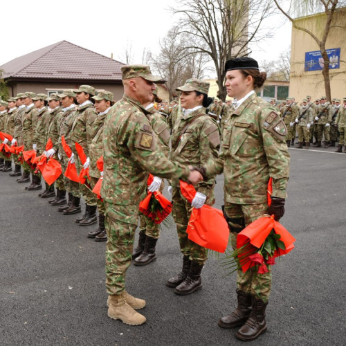 Jurai militia Brăilei la sediul Batalionului 285 Artilerie Vlaicu Vodă