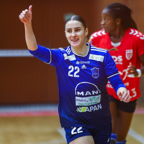 Fotografie | Dunărea învinge CS Minaur Baia Mare cu scorul de 40-29 | Noul jurnalist sportiv de la Jurnalul de Brăila, Beatrice Raicea ne arată cum este să joci pentru echipa de senioare!