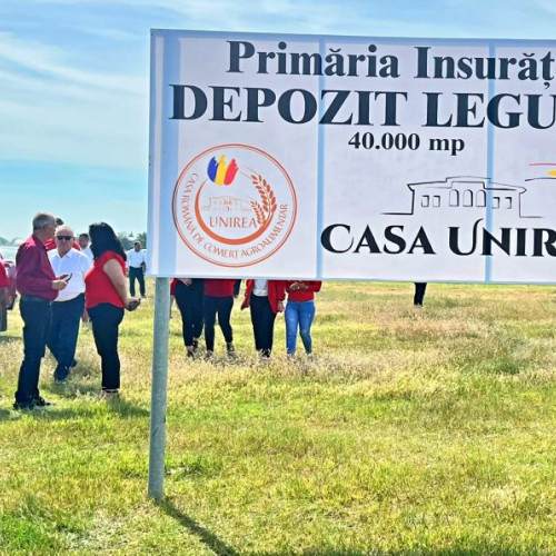 Depozit de legume – CASA UNIREA – la Însurăței! Un sprijin real pentru producătorii din județul Brăila! Investiție de 5 milioane de euro! 5 iunie 2024 Jurnalul de Brăila