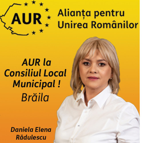 Consilierul AUR Daniela Rădulescu: Proiecte Asumate