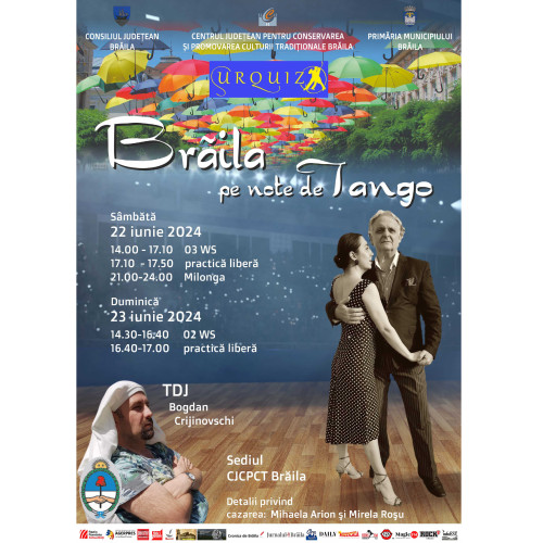 Braila pe note de tango: Eveniment cultural de amploare