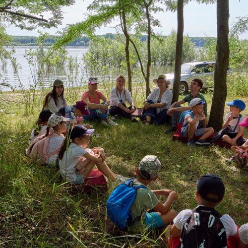 Atelier educativ &quot;LAND ART&quot; de Ziua Dunării la Chiscani