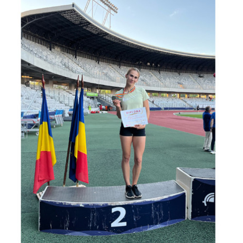 Denisa Cosmina Balaban vicecampioană națională la 100 m garduri