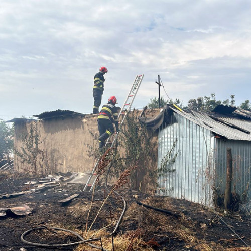 Monitorizare strictă pentru incendiile de vegetație uscată în Brăila: Pompierii avertizează populația